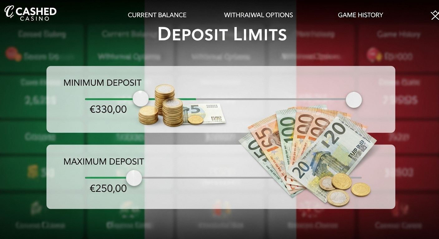 Limiti di deposito deposit methods