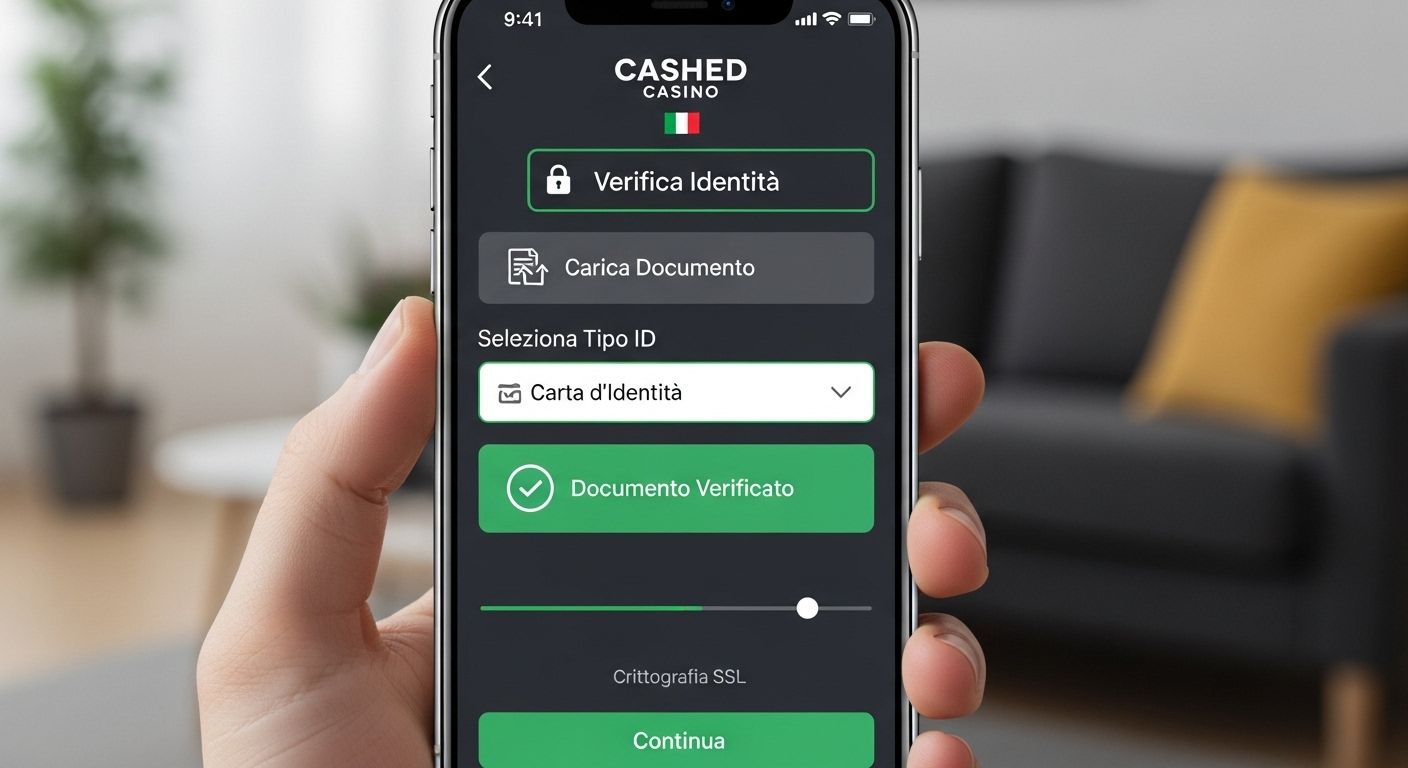 Processo di verifica casino registration